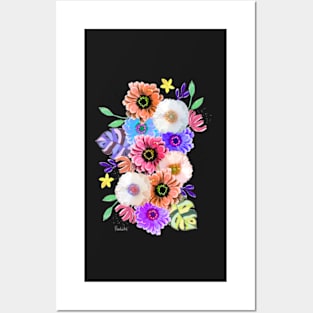 Flowers bouquet Posters and Art